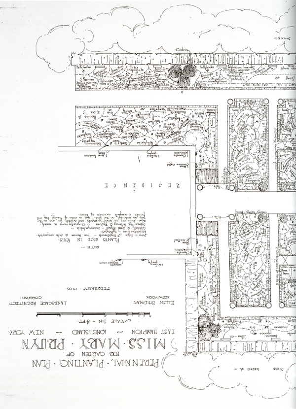 Boardman walled garden from above in Southampton. MATTIE EDWARDS HEWITT