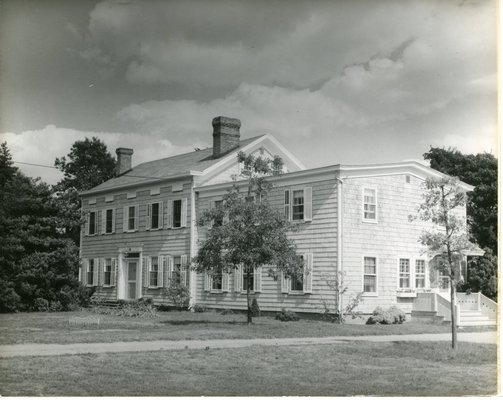 The Gardiner house on Quogue Street, which was purchased in 1825 by whaling captain Henry Gardiner COURTESY OF PI GARDINER