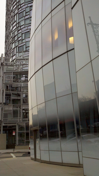 The IAC Headquarters Building, designed by Frank Gehry.    PRESTON T. PHILLIPS