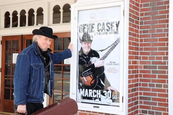 Gene Casey returns to WHBPAC on March 30, 2019.