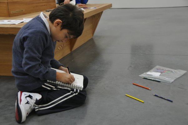 Brandon Braccia sketches. MICHELLE TRAURING