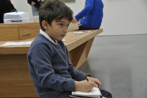 Brandon Braccia sketches. MICHELLE TRAURING