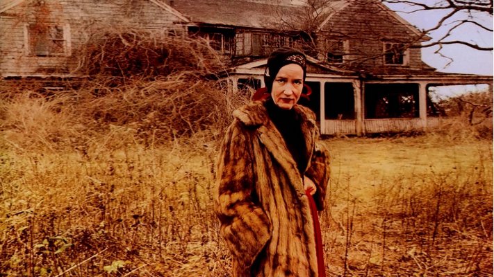 Screenshot from the documentary "Grey Gardens."
