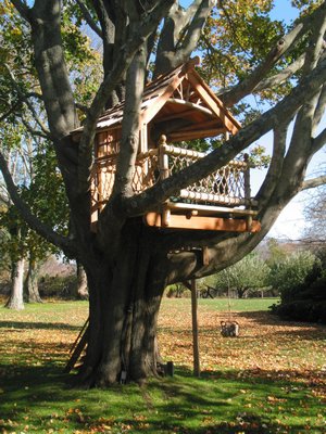 The hobbit house, designed and built by the Stiles', in East Hampton. David and Jeanie Stiles