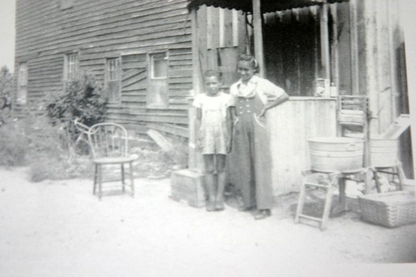 An African-American family's summer house in Sag Harbor, circa 1950. PRESS FILE