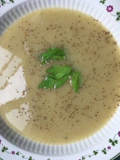 Roasted celery soup. JANEEN A. SARLIN