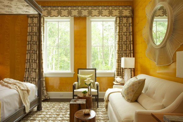 Window treatments are making a comeback. MICK HALES