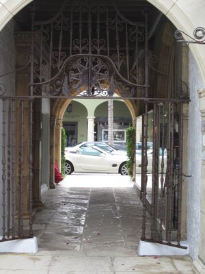 Palm Beach is all about luxe life, hidden away from prying eyes. MARSHALL WATSON