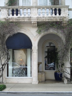 Palm Beach storefront. MARSHALL WATSON