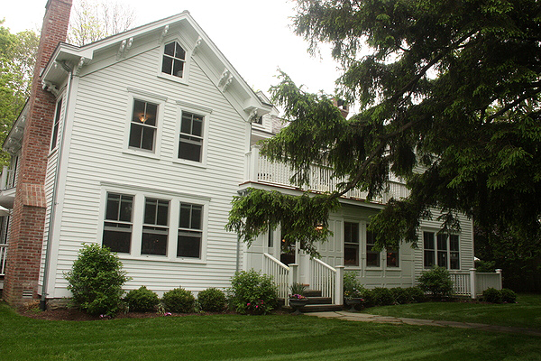 Exterior of the circa-1894 farm house in Amagansett. COURTESY EAST HAMPTON HISTORICAL SOCIETY