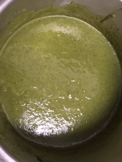 Asparagus soup. JANEEN SARLIN