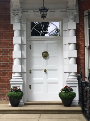 London townhouse doors MARSHALL WATSON