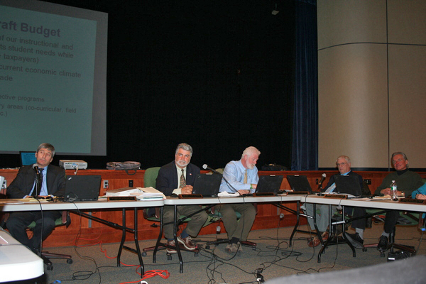 The board of education listened to concerned parents, teachers and students.