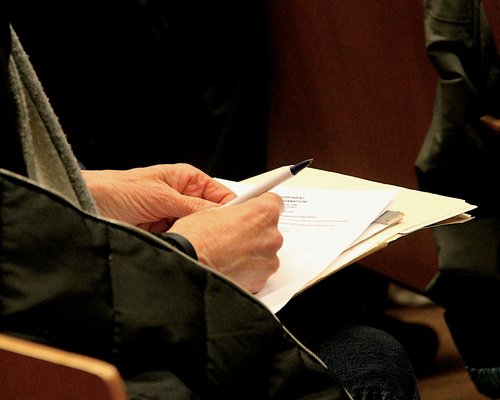 East Hampton Town's new rental registry law continued to stir up some anxiety at an informational meeting on January 27. KYRIL BROMLEY