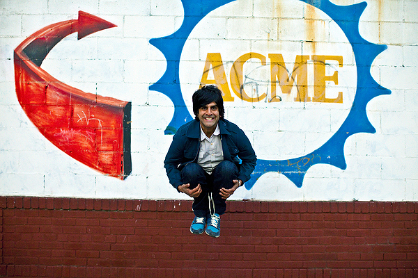 Siddhartha Khosla, frontman of indie band Goldspot. COURTESY STEVE NICE