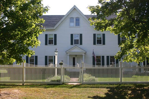 A home on Quogue Street that is included in the proposed historic district attempting to be formed by the Steering Committee for Preservation in Quogue. KYLE CAMPBELL