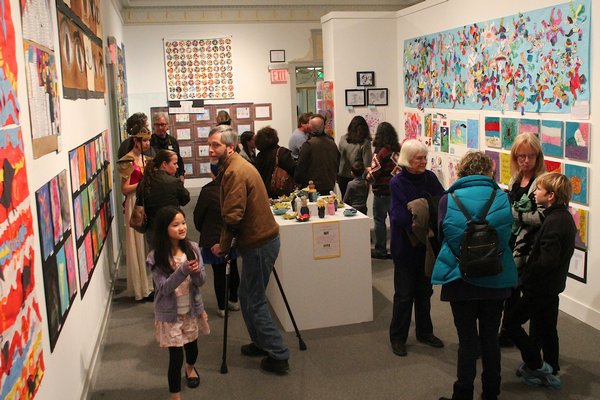 The 22nd annual Student Art Festival Part I opened on Saturday afternoon. KYRIL BROMLEY