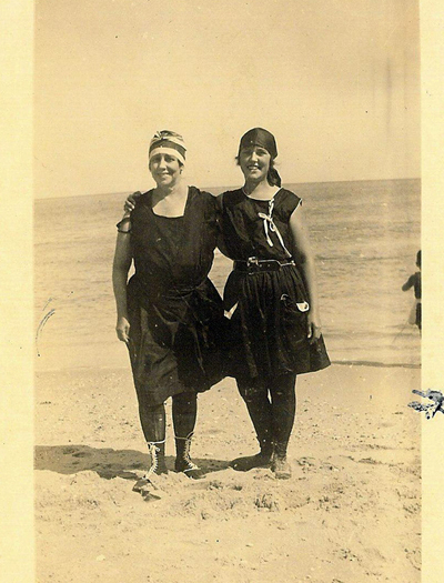 Keri Lamparter's long time love of all things beach jumpstarted her collection of vintage photographs.