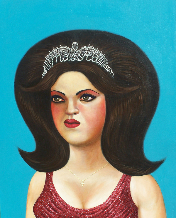 "La Reyna De Las Masotas" is Chicano art. COURTESY ARTHAMPTONS