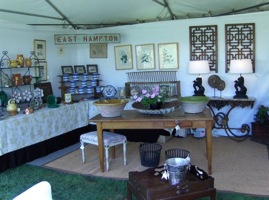 Lawrence Farms booth will be returning to the 2014 East Hampton Antique Show. COURTESY EAST HAMPTON HISTORICAL SOCIETY