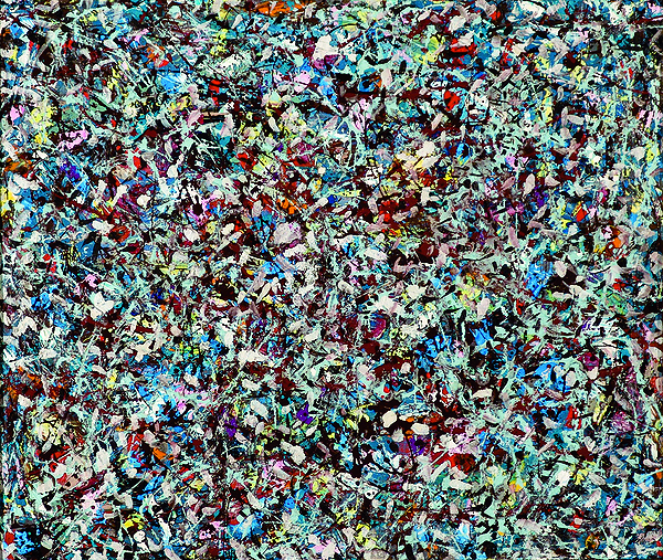 "Shattered Color" by Lee Krasner. COURTESY GUILD HALL
