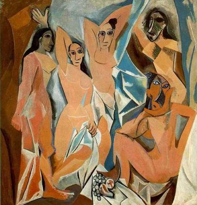 Les Demoiselles d'Avignon, 1907 by Pablo Picasso