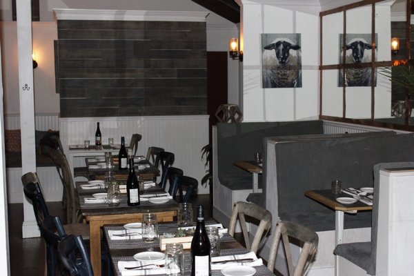 The dining room seats up to 64 guests. VALERIE GORDON