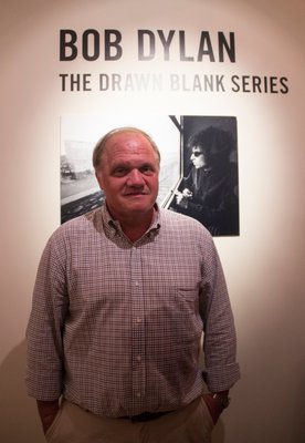 Mark Borghi was approched to present Bob Dylan's ‘The Drawn Blank Series’ exhibition at his gallery in  Bridgehampton as part of their annual July 4th weekend kickoff event. MAGGY KILROY