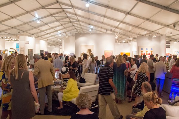 Scenes from the third annual Art Southampton, which opened on Thursday night with a VIP preview party. MAGGY KILROY