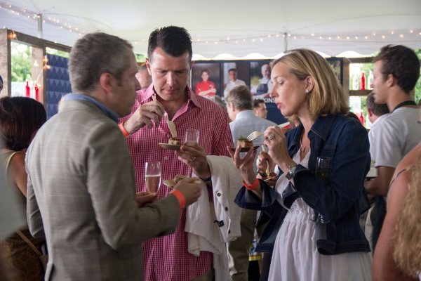 Scenes from the James Beard Foundation's Chefs and Champagne annual event held at the Wölffer Estate Vineyard on June 26. MAGGY KILROY