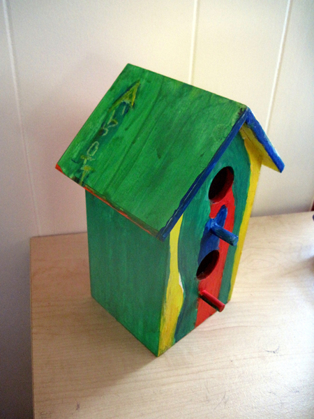 Birdhouse by Mary Abbott. COURTESY KARYN MANNIX