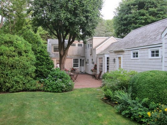 William and Deni McChesney own what is said to be the oldest house in Quogue, "The Old Revolution." COURTESY WILLIAM MCCHESNEY COURTESY WILLIAM MCCHESNEY