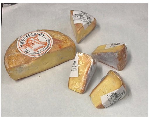Recalled Mecox Dairy cheese products