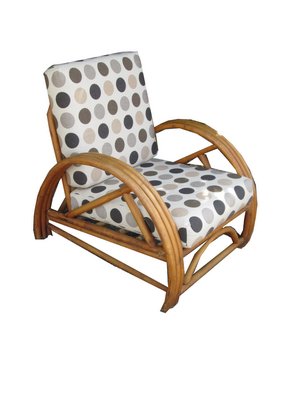 Media chair from West Palm Beach’s famous store, Bamboo and Rattan. MARSALL WATSON