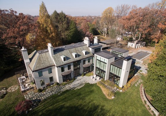 Nick Martin, of Sagaponack-based Martin Architects, received a commendation for an estate on a historic street on the outskirts of Baltimore in Maryland in the over $ 3 million category. COURTESY MARTIN ARCHITECTS