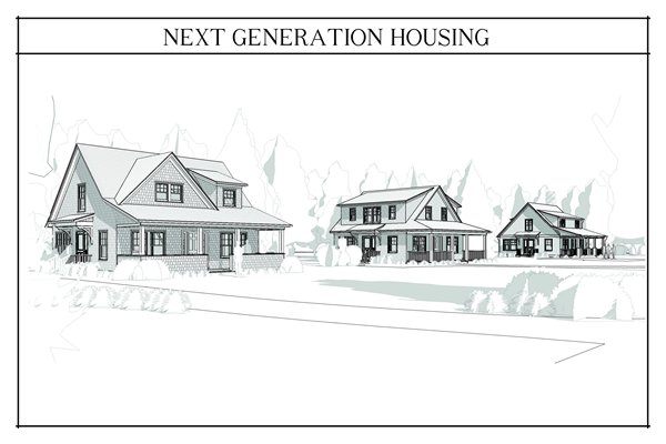 "Next Generation Housing" by John David Rose Architect won a Juror Award. COURTESY AIA PECONIC