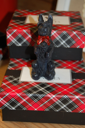 Dog-lovers can't resist these Scottish terrier candles, sold at Hildreth's in Southampton.