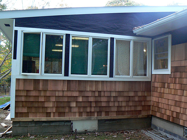 Helen and Jeff Dykeman's home during the first renovation. COURTESY DYKEMAN FAMILY