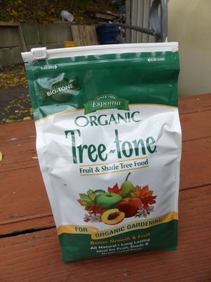 For gardeners seeking a granular organic alternative, Espoma offers Tree-tone (6-3-2). Best used when soils warm in the spring, this type of feeding can be effective but expensive. ANDREW MESSINGER
