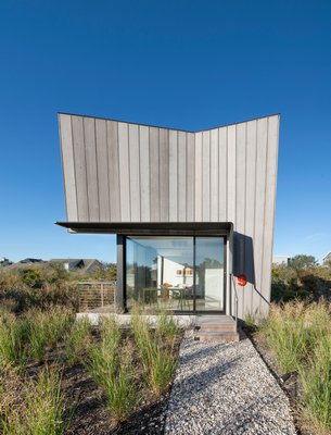 Paul Masi, of Bates Masi + Architects in East Hampton,  designed a two-story, 600-square-foot house in Amagansett, winning the firm an Archi award. COURTESY BATES MA
