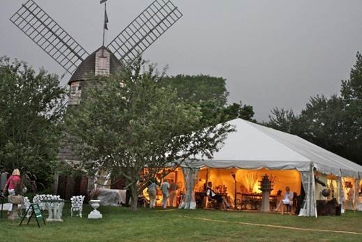 The preview benefit party at the East Hampton Antique Show at Mulford Farm in East Hampton.  East Hampton Historical Society