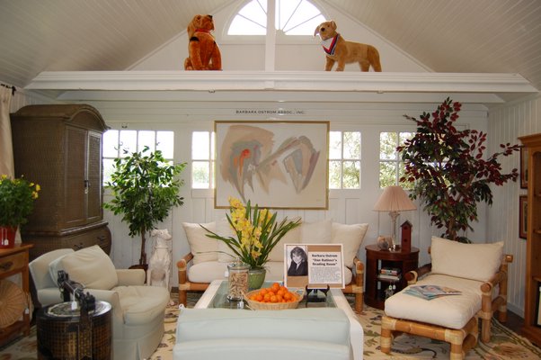 Barbara Ostrum's "Dan Rattiner's Reading Room." BY DAWN WATSON