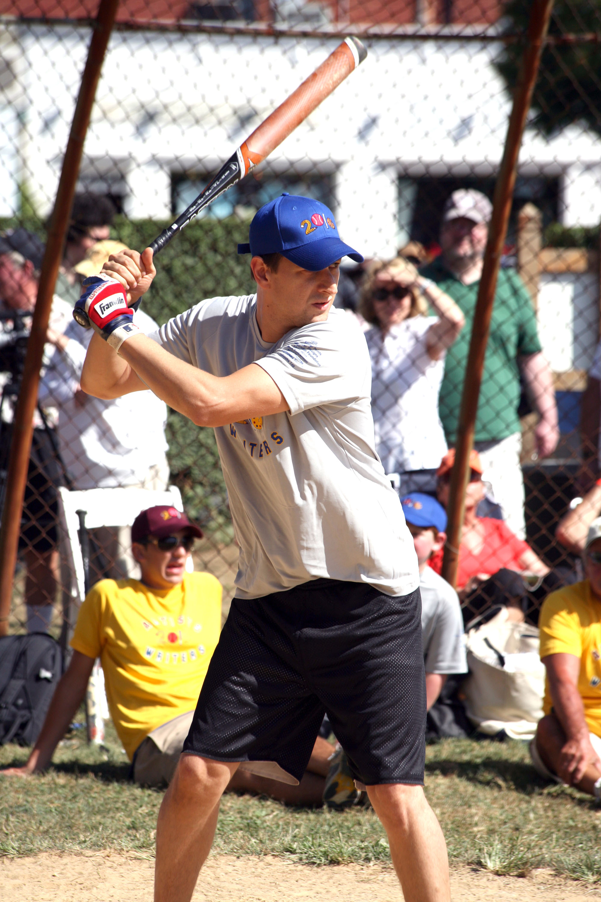 Josh Charles at bat. ROSSA COLE ROSSA COLE