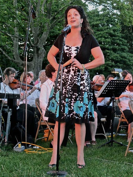 Maria D'Amato will sing at St. Luke's Episcopal Church this weekend. CAROL QUINT