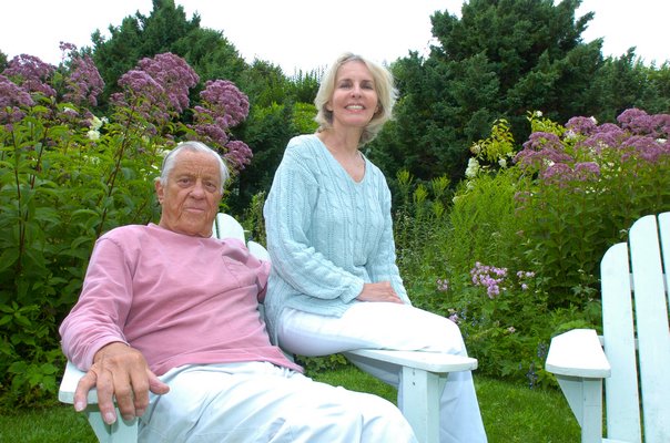 Ben Bradlee and his wife Sally