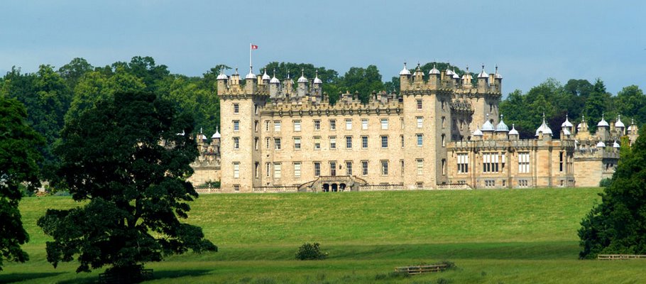 Floors Castle on the western outskirts of Kelso, south-east Scotland.