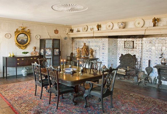 The dining room inside Box Hill. JON WALLEN