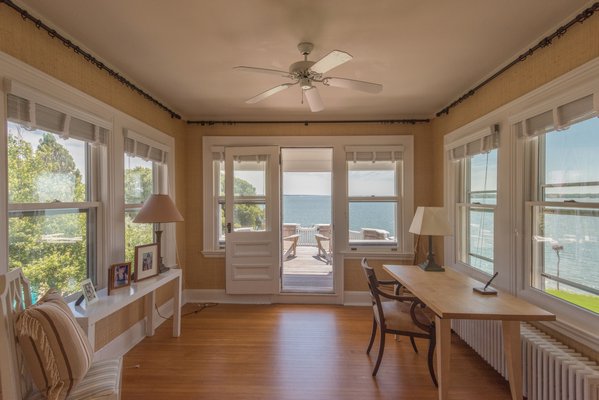 Another living room area looking over Peconic Bay JAKE RAJS