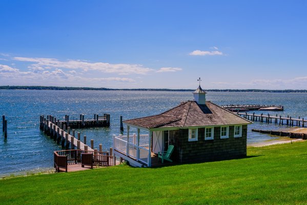 The dock by the water for boating and relaxation JAKE RAJS