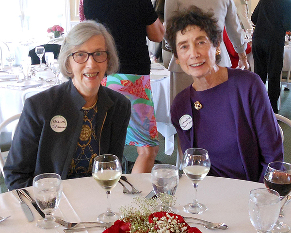 Eleanor Silverman and Cornelia Bostwick.    HAL GOLDBERG